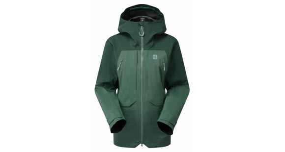 Rab Khroma Converge Jacket - Women's, Green Slate/Eucalyptus, 14 US, QFG-28-GSE-14