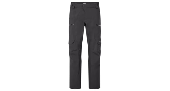 Rab Khroma Converge Pants - Men's, Black, Large, Regular, QFG-29-BLK-LRG-RG