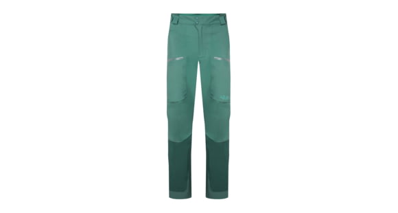 Rab Khroma Converge Pants - Women's, Eucalyptus/Green Slate, 10 US, Regular, QFG-30-EGS-10-RG