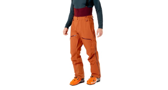 Rab Khroma GTX Bib - Men's, Red Earth, Large, QWG-53-EA-L