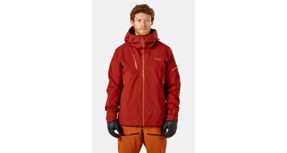 Rab Khroma GTX Jacket - Men's, Oxblood Red, Large, QWG-51-OR-L