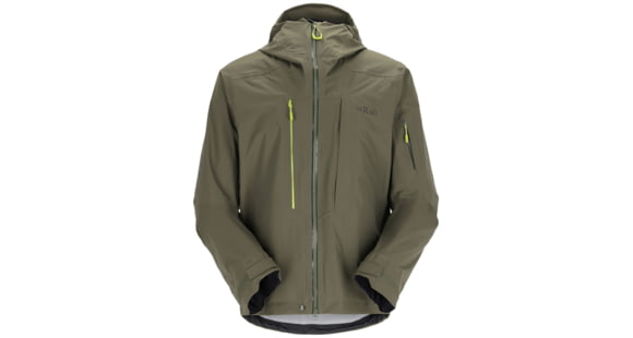 Rab Khroma Kinetic Jacket - Men's, Army, Extra Large, QWH-38-ARM-XLG