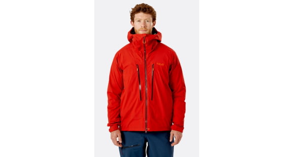 Rab Khroma Kinetic Jacket - Men's, Ascent Red, Large, QWG-59-AS-L