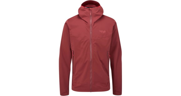 Rab Kinetic 2.0 Jacket - Men's, Oxblood Red, Extra Large, QWG-74-OR-XL