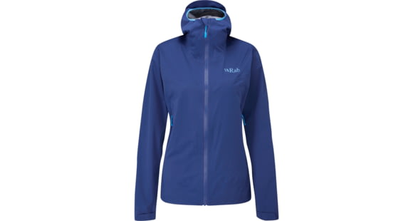 Rab Kinetic 2.0 Jacket - Women's, Nightfall Blue, 10, QWG-75-NB-10