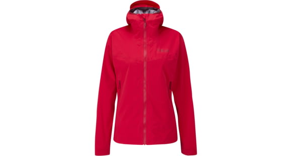Rab Kinetic 2.0 Jacket - Women's, Ruby, 8, QWG-75-RU-08