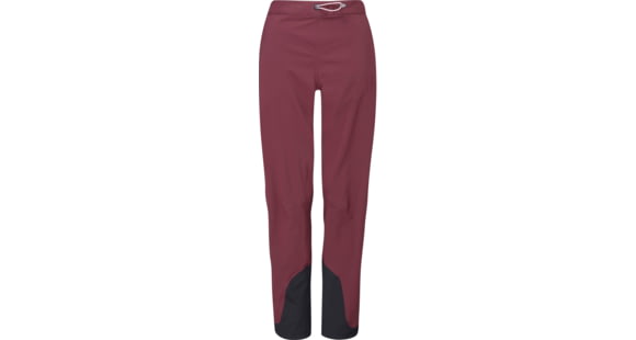 Rab Kinetic 2.0 Pants - Women's, Deep Heather, 14, Regular, QWG-77-HD-14