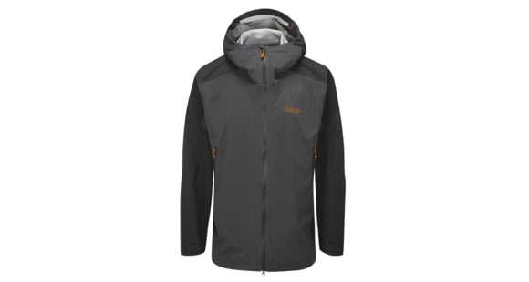 Rab Kinetic Alpine 2.0 Jacket - Men's, Anthracite, Large, QWG-69-ANT-LRG