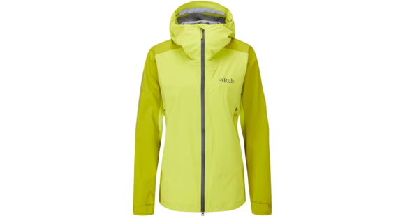 Rab Kinetic Alpine 2.0 Jacket - Women's, Acid, 12, QWG-70-AC-12