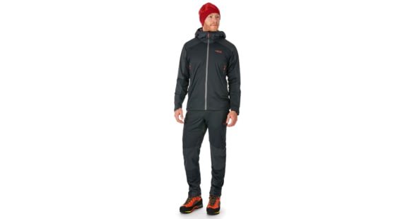 Rab Kinetic Alpine Jacket - Men's, Beluga, Medium, QWF-75-BE-M