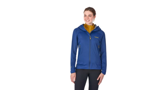 Rab Kinetic Alpine Jacket - Women's, Blueprint, 10, QWF-76-BP-10