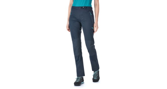 Rab Kinetic Alpine Pants - Women's, Beluga, 16, QWF-74-BE-16