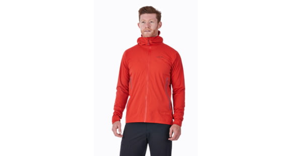 Rab Kinetic Plus Jacket - Men's, Dark Horizon/Shadow, Extra Large, QFT-85-DH-XL