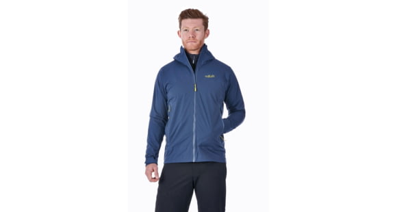 Rab Kinetic Plus Jacket - Men's, Steel, Extra Large, QFT-85-ST-XL