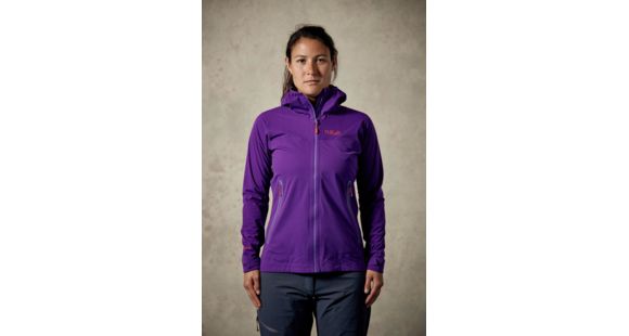 Rab Kinetic Plus Jacket - Women's, Nightshade, Extra Small, QFT-87-NI-08