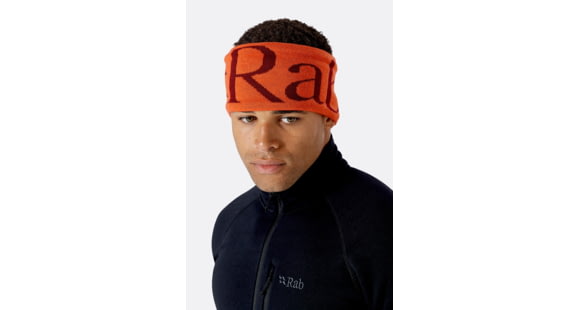 Rab Knitted Logo Headband, Atomic, One Size, QAA-71-AT