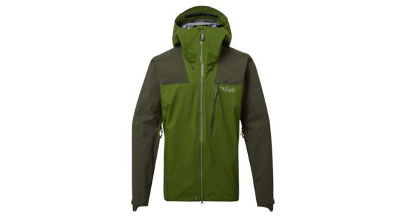 Rab Ladakh Jacket - Men's, Army/Lime, Extra Large, QWG-21-AR-XL