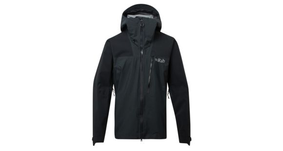 Rab Ladakh Jacket - Men's, Black/Beluga, 2XL, QWG-21-BL-XXL
