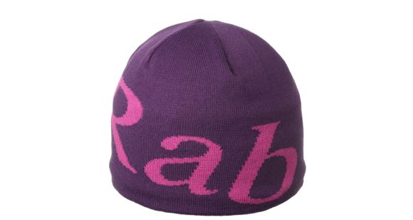 Rab Logo Beanie-Grape-One Size