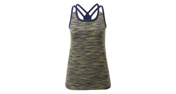 Demo, Rab Maze Tank - Women's, Sulphur/Blueprint, 10, QBT-85-SU-10