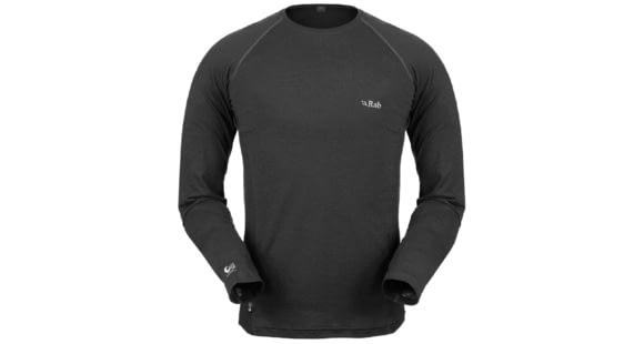 Rab MeCo 120 Long Sleeve Tee - Men's-Beluga-Large