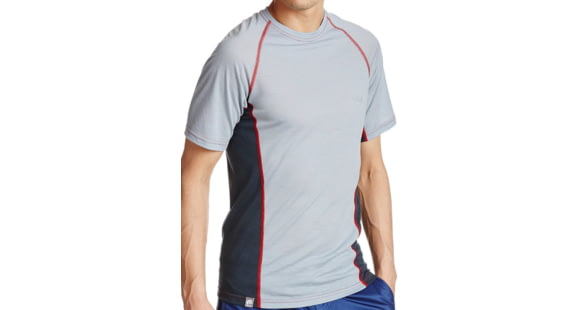 Rab MeCo 120 Long Sleeve Tee - Men's-Mineral-Small