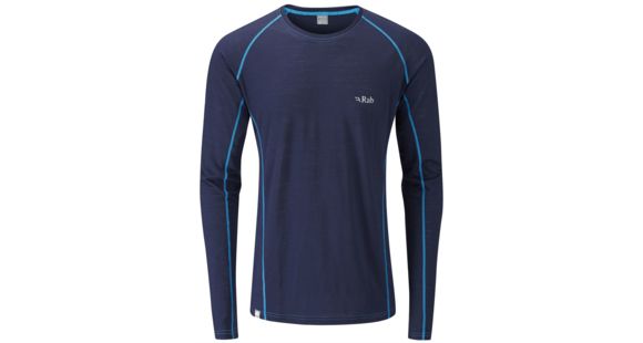 Rab MeCo 120 Long Sleeve Tee - Men's-Twilight-Small