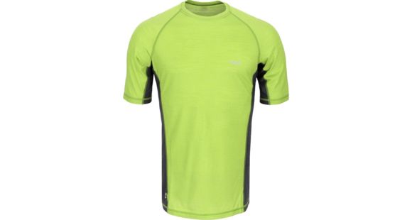 Rab Meco 120 Short Sleeve Tee - Men's-Pear/Beluga-Small