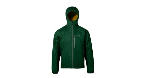Rab Men's Endurance X Hoodie, Bottle Green/Gold, Large, QXI-22-BG-L