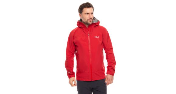 Rab Meridian Jacket - Men's, Ascent Red, Large, QWG-44-AS-L