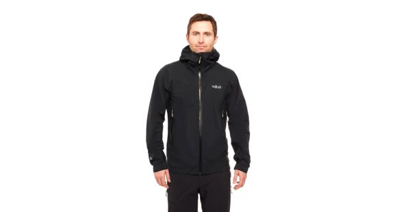 Rab Meridian Jacket - Men's, Black, Large, QWG-44-BL-L