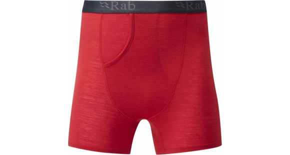 Rab Merino+ 120 Boxers - Mens, Cayenne, Large, QBU-21-CY-L