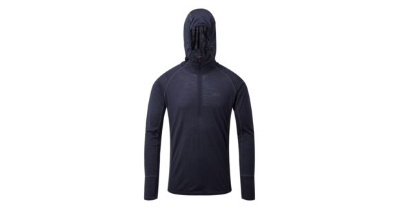 Rab Merino+ 120 Hoodie - Mens, Twilight, Large, QBU-74-TW-L