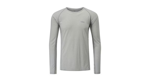 Demo, Rab Merino+ 120 Short Sleeve Crew - Men's, Dark Mirage, Large, QBU-17-DM-L