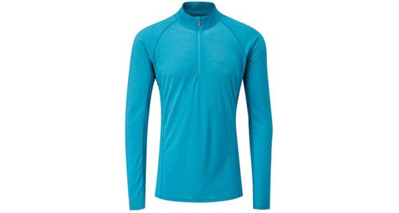 Rab Merino+ 120 Long Sleeve Zip Tee - Men's -Amazon-Large