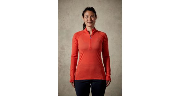 Rab Merino+ 120 Long Sleeve Zip Jacket - Women's, Passata, Extra Large, QBU-27-PA-16
