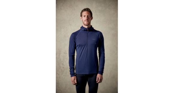 Rab Merino+ 160 Hoody - Men's, Twilight, 2XL, QBU-28-TW-XXL