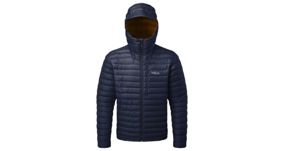 Rab Microlight Alpine Jacket - Men's, Deep Ink/Footprint, Small, QDA-90-DI-S