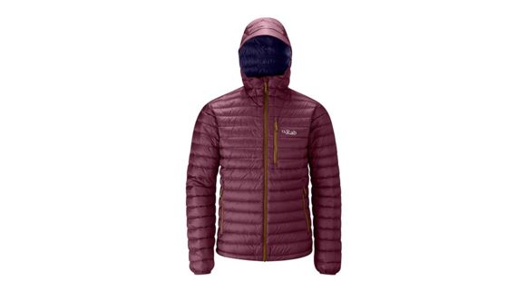 Rab Microlight Alpine Jacket - Men's, Rococco/Deep Ink, XL, QDA-62-RO-XL