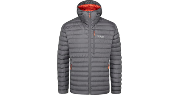 Rab Microlight Alpine Jacket - Men's, Graphene, Extra Large, QDB-12-GRH-XLG