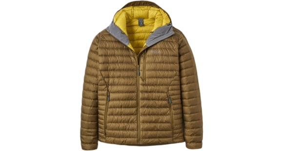 Rab Microlight Alpine Jacket - Men's, Oak, Large, QDB-12-OAK-LRG