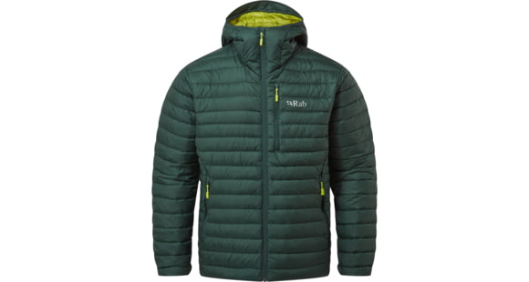 Rab Microlight Alpine Jacket - Men's, Pine, Small, QDB-12-PI-S
