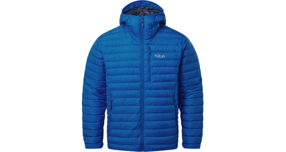 Rab Microlight Alpine Jacket - Men's, Polar Blue, Large, QDB-12-PB-L