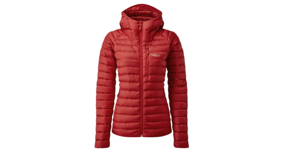 Rab Microlight Alpine Jacket - Women's, 18 UK, Ascent Red, QDB-13-AS-18