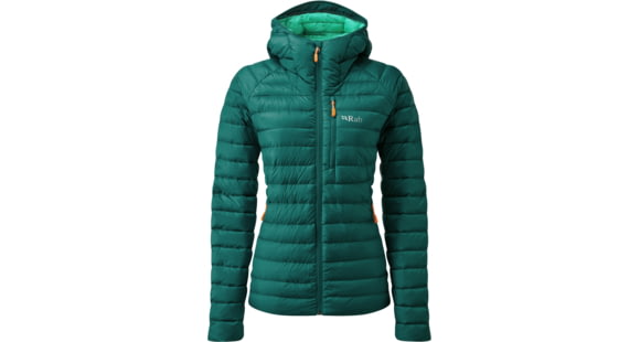 Rab Microlight Alpine Jacket - Women's, 16 UK, Atlantis, QDB-13-AT-16