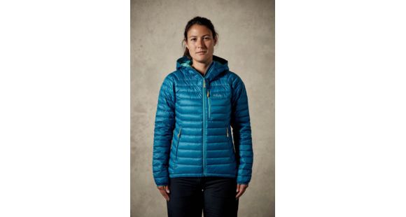 Rab Microlight Alpine Jacket - Women's, 18 UK, Blazon/Seaglass, QDA-65-BZ-18
