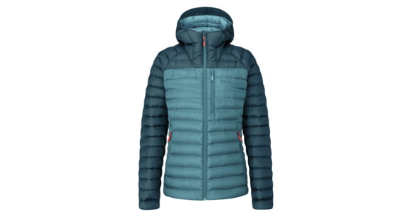 Rab Microlight Alpine Jacket - Women's, 6 UK, Orion Blue/Citadel, QDB-13-OBC-06