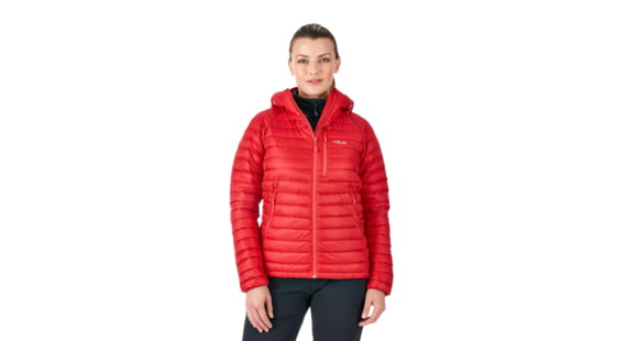 Rab Microlight Alpine Jacket - Women's, 12 UK, Ruby/Crimson, QDA-92-RU-12
