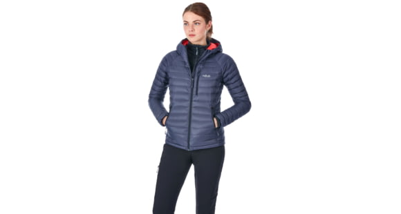 Rab Microlight Alpine Jacket - Women's, 16 UK, Steel/Passata, QDA-92-ST-16