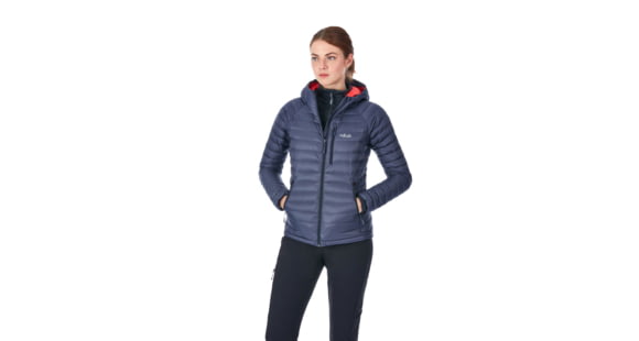 Rab Microlight Alpine Jacket - Women's, 18 UK, Steel/Passata, QDA-92-ST-18
